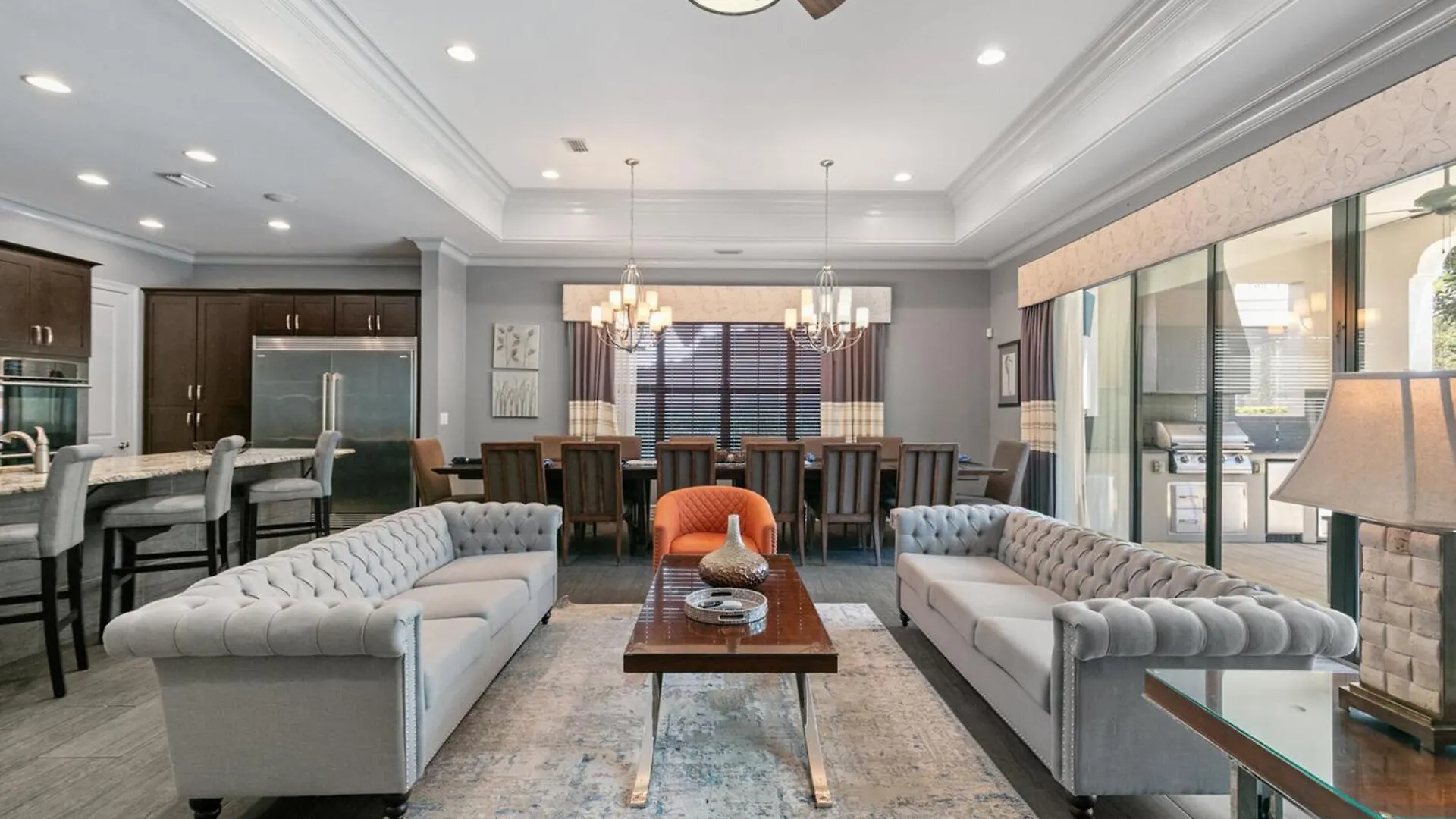 Elegant 9 Bedroom Estate In Orlando6545 Kissimmee