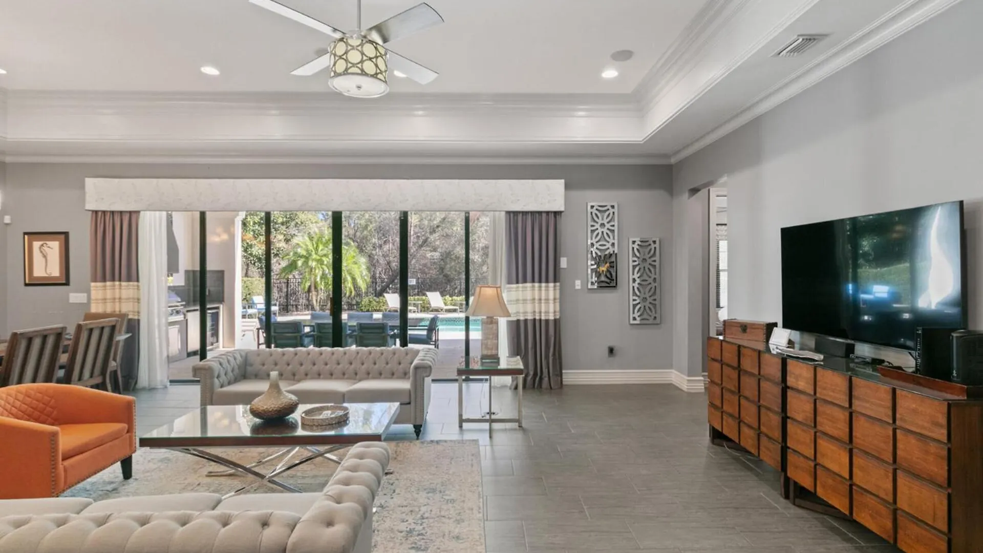 Elegant 9 Bedroom Estate In Orlando6545 Villa Kissimmee