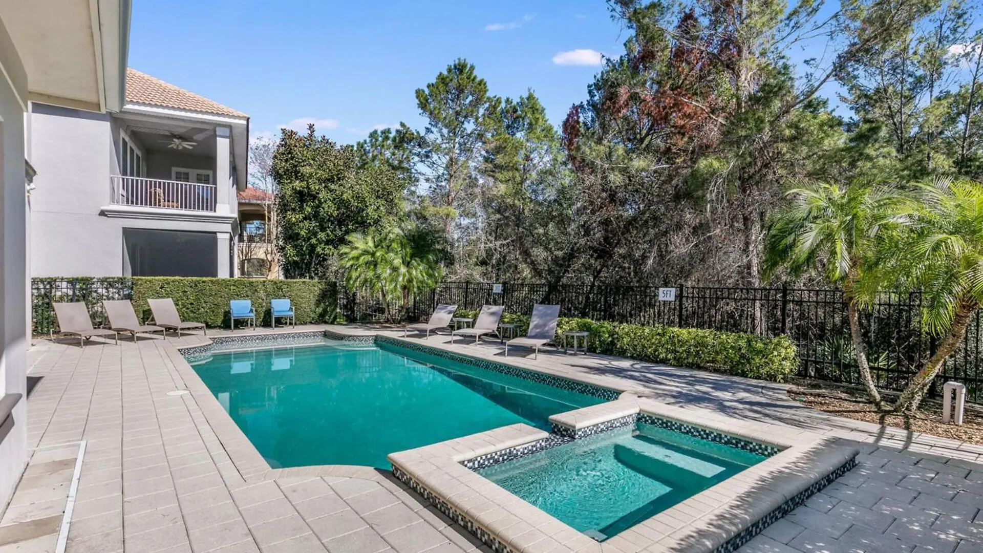 Elegant 9 Bedroom Estate In Orlando6545 Villa *