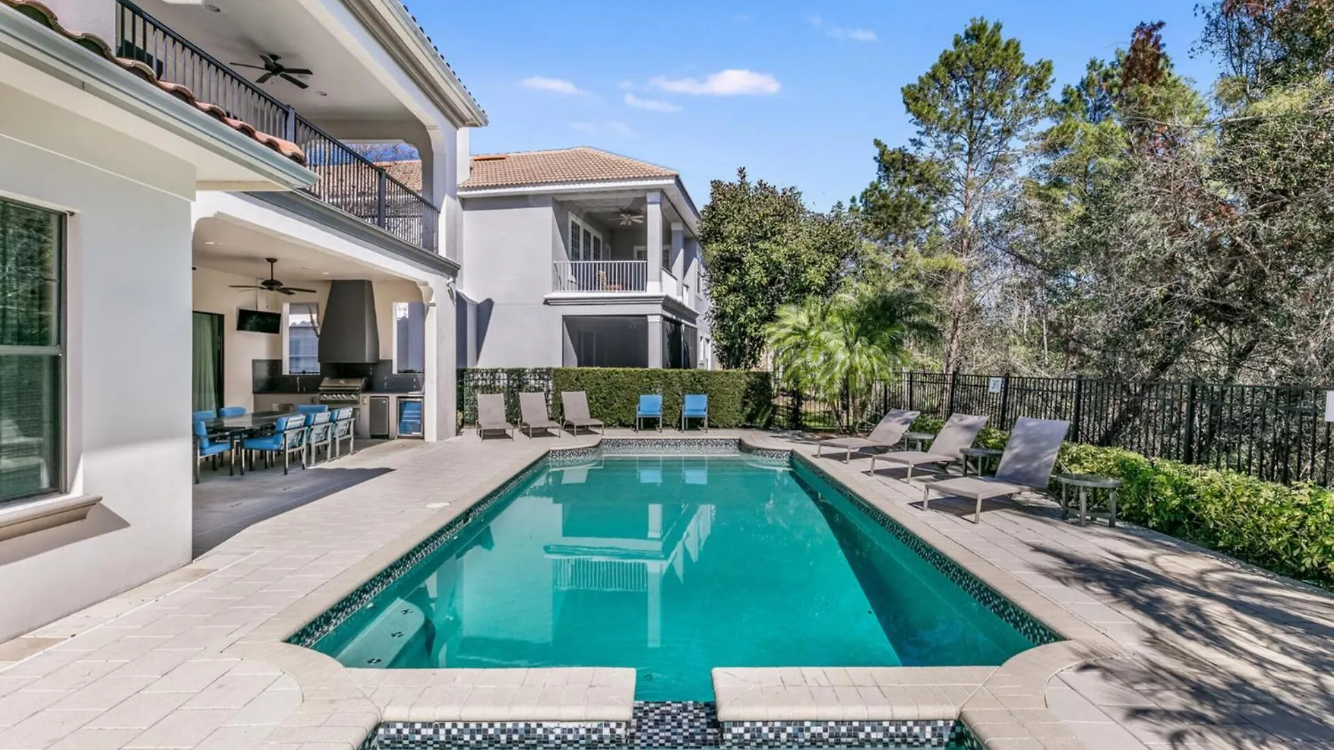 Elegant 9 Bedroom Estate In Orlando6545 Villa