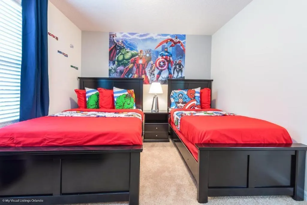 Lakeview 5br Townhome W Pool Casa de Férias Kissimmee