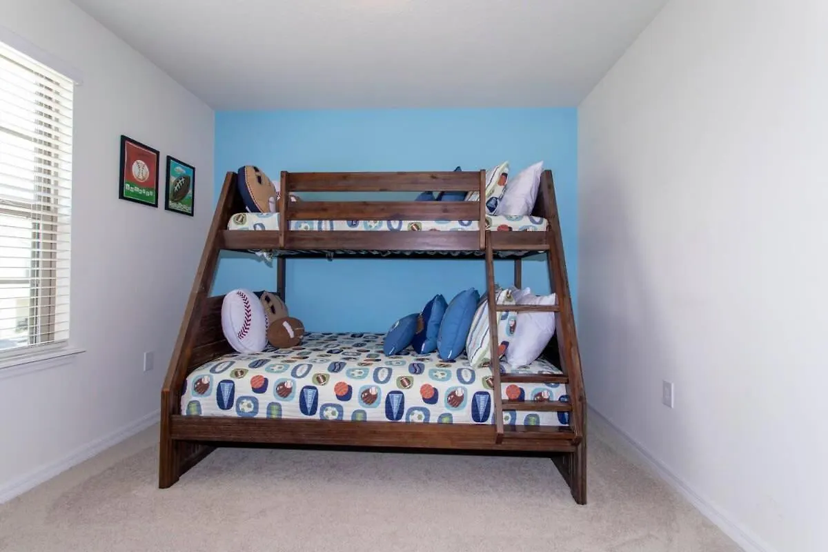 Splendid 5 Bd W/ Pool @ Windsor Westside 8921 * Киссимми