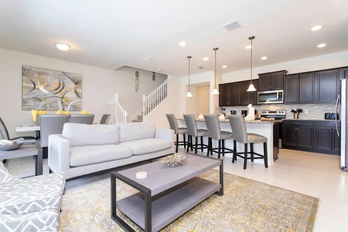 Splendid 5 Bd W/ Pool @ Windsor Westside 8921 * Киссимми