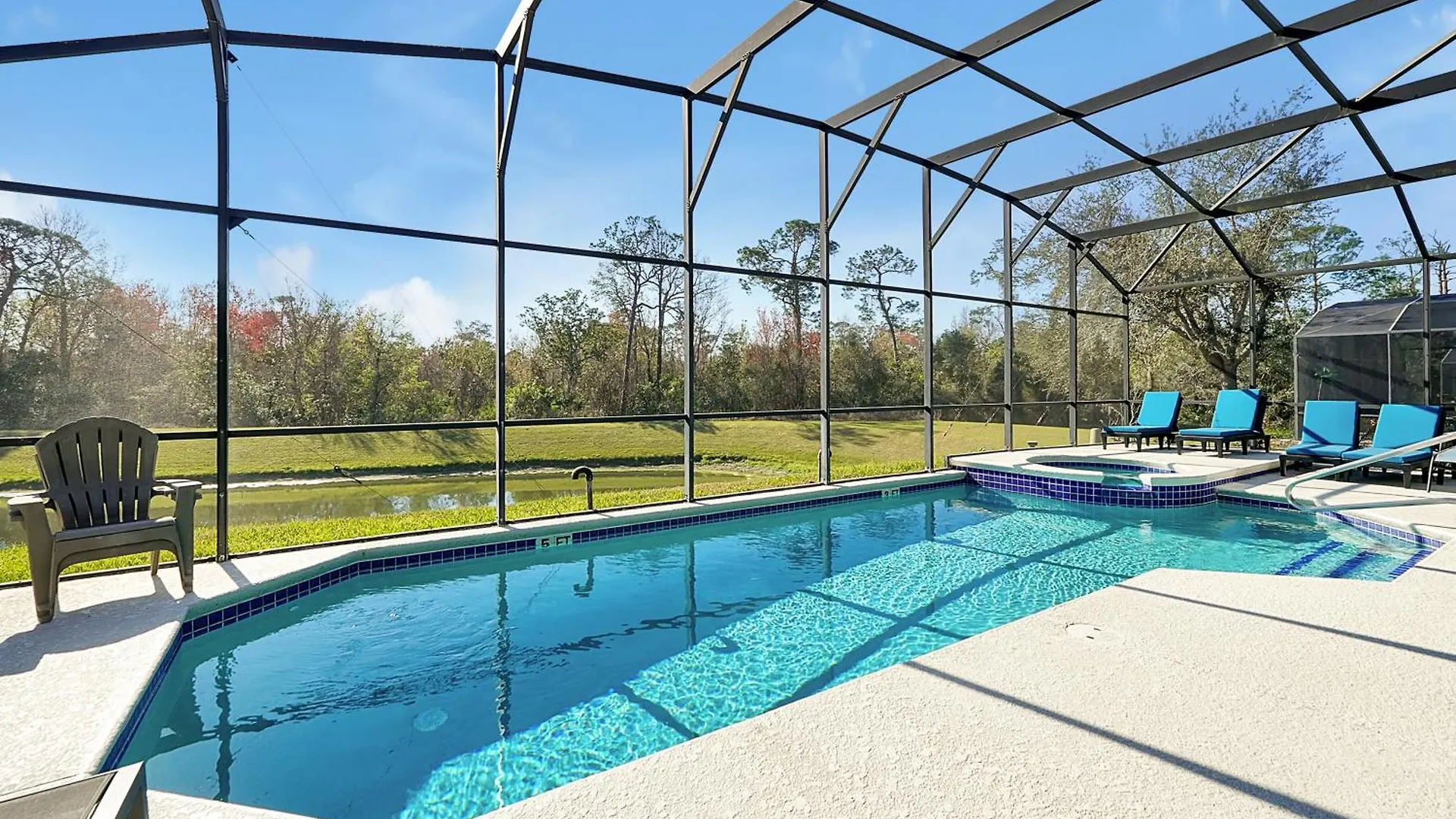 Waterfront Showcasing A Theater, Games Room, And A Private Pool Σπίτι διακοπών Kissimmee