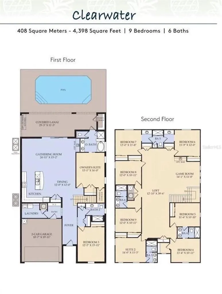 Themed 9 Bedroom Pool 8 Miles From - Free Bbq, Pool Heat,resort Facilities