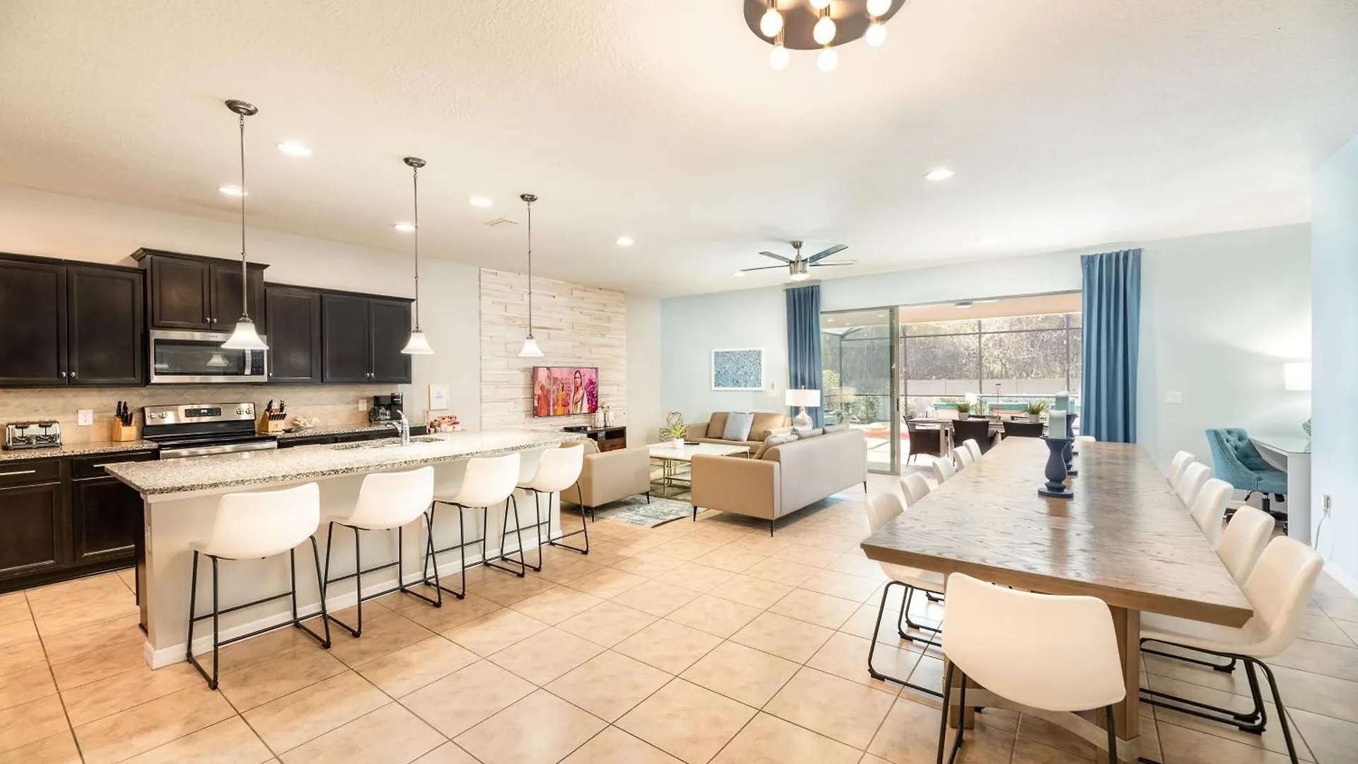 Themed 9 Bedroom Pool 8 Miles From - Free Bbq, Pool Heat,resort Facilities Villa Kissimmee