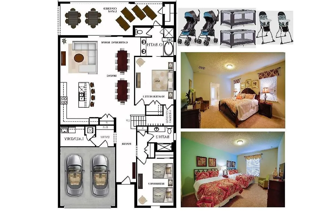 9bd/6ba For 22 Sleeps Villa