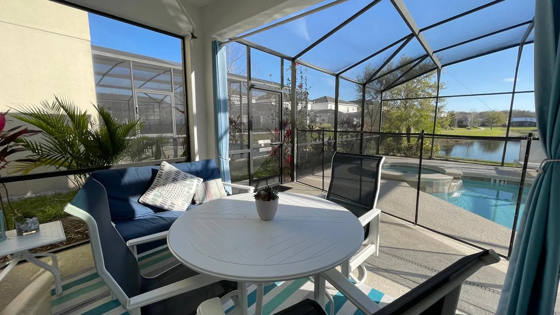 #372-welcome To Lightwater Villa, Your Modern Vacation Home! South-facing Pool & Overlooking Villa