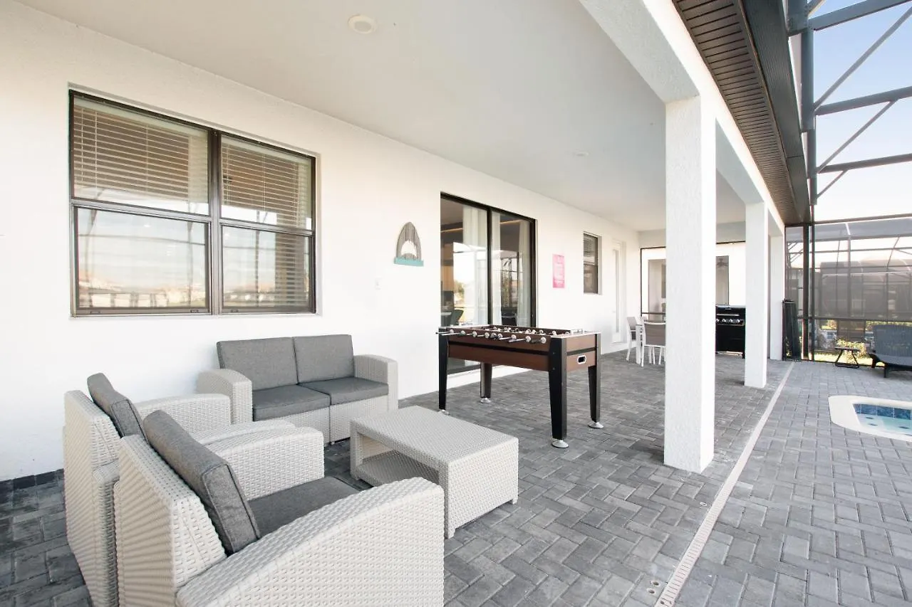Private Poolspa Gameroom Near Wdw Sleeps 25 Kissimmee