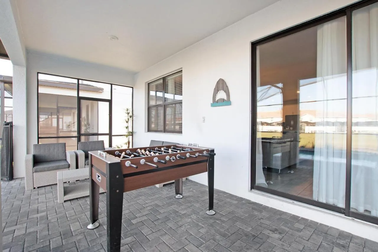 Private Poolspa Gameroom Near Wdw Sleeps 25 *