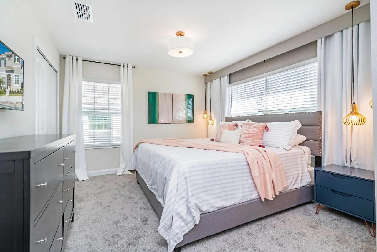Vakantiehuis Beautiful Modern Wprivate Pool Near Wdw Kissimmee