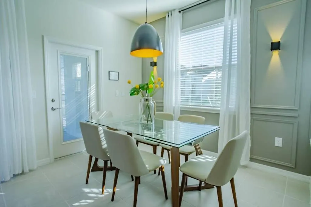 度假居 Contemporary 5Br Private Pool Townhome Near Disney 基西米