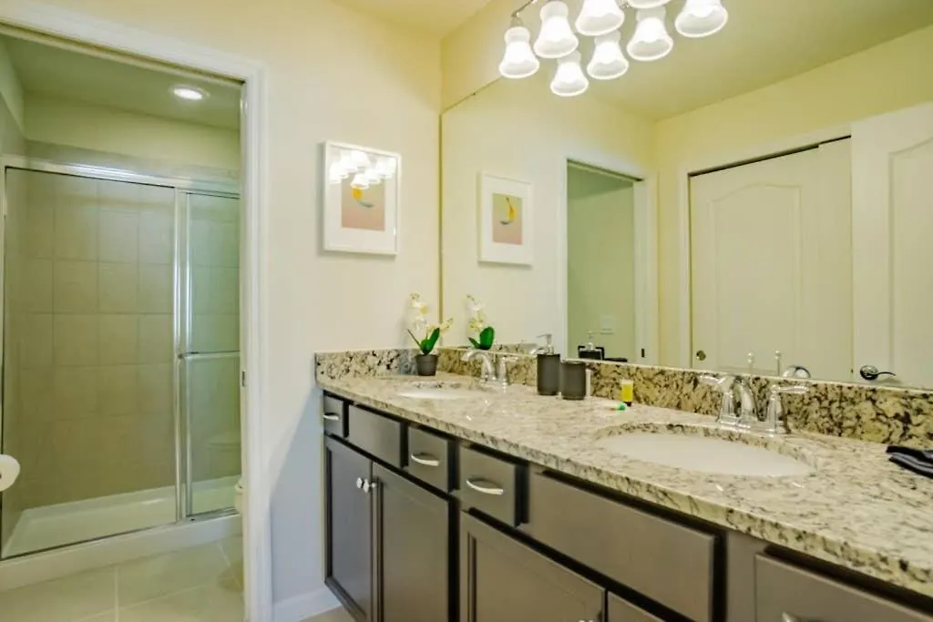 度假居 Contemporary 5Br Private Pool Townhome Near Disney
